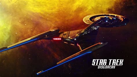 Made a U.S.S. Discovery wallpaper, in one version with and one without ...