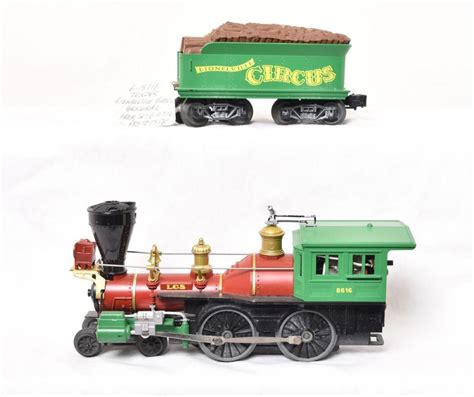 Sold Price: Lionel modern O gauge 8616 Lionelville Circus General steam ...