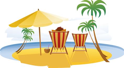 Transparent Summer Vacation Clipart Transparent Beach Party Png Png ...