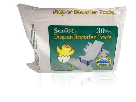 Select Kids Diaper Booster Pad 3-1/4 X 11-1/2 Inch Moderate Absorbency ...