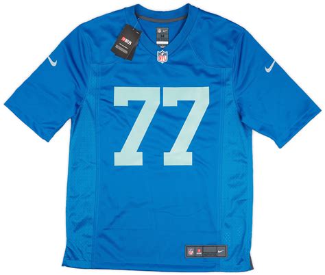 2018-23 Detroit Lions Ragnow #77 Nike Game Alternate Jersey (M)