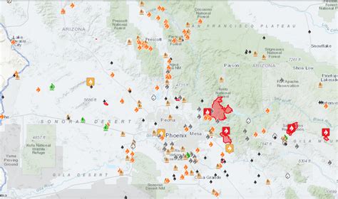 Arizona Wildfires 2021 Map - Map Of New Mexico