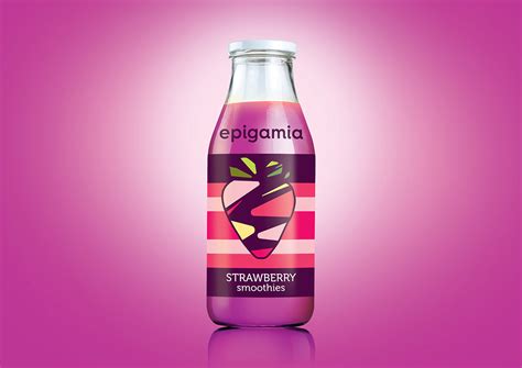 'EPIGAMIA" SMOOTHIES BOTTLE DESIGN on Behance