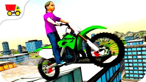 Bike Racing Games - Kids MotorBike Stunt Rider 3D - Gameplay Android & iOS free games - YouTube