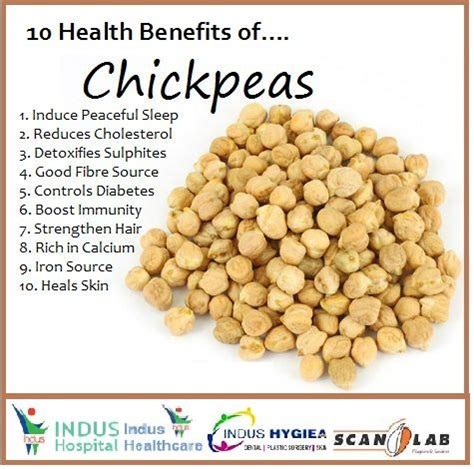 10 Health Benefits of Chickpeas... | Food health benefits, Chickpeas ...