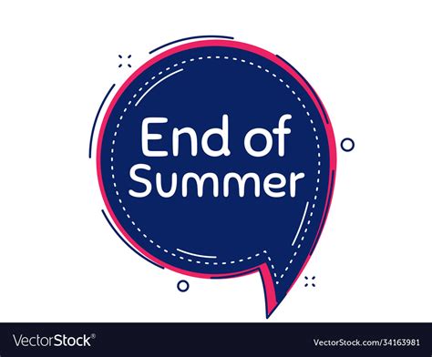 End summer sale special offer price sign Vector Image