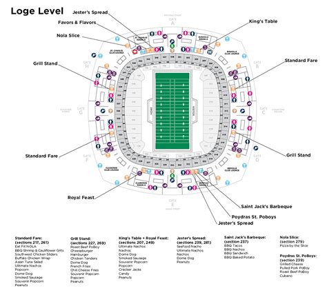 Food and Beverage | Mercedes-Benz Superdome