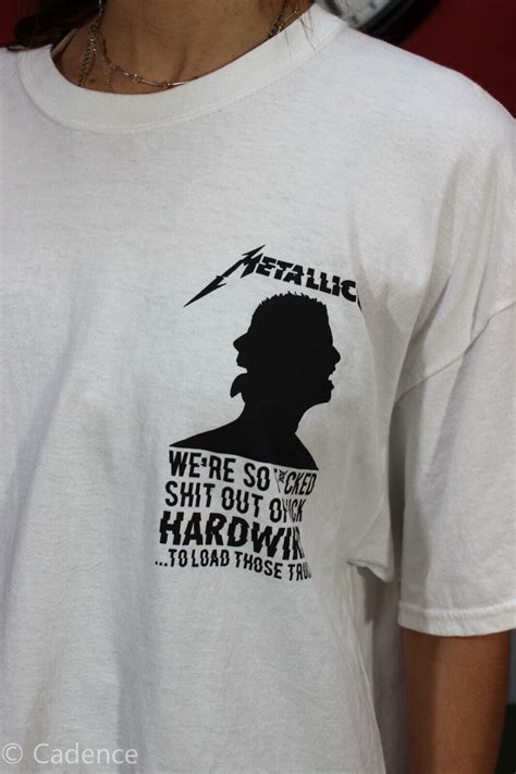 Vintage 2016 Metallica Hardwired Tour Local Crew T Sh… - Gem