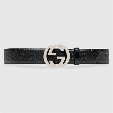 Mens White Leather Gucci Belt | semashow.com