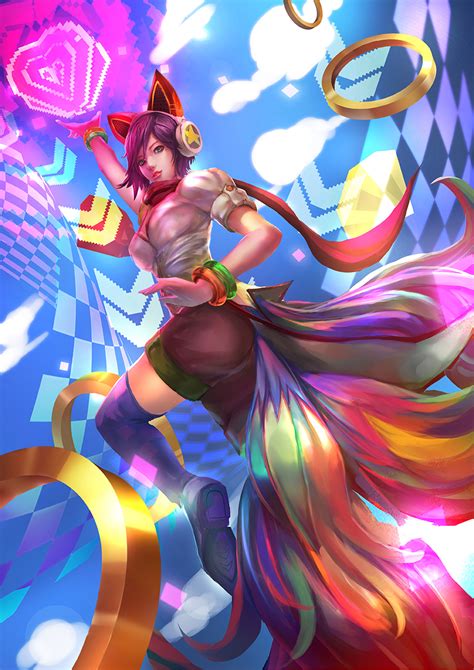 Arcade Ahri by CGlas on DeviantArt