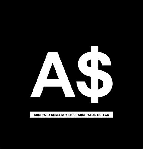 Australia Currency, AUD, Australian Dollar Icon symbol. Vector ...