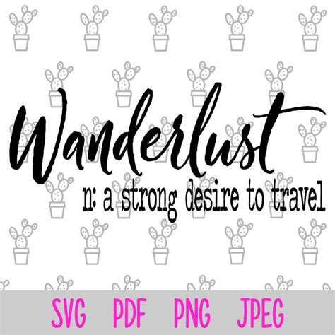 Wanderlust Svg Wanderlust Travel Svg Explore Svg - Etsy