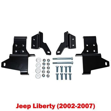 DK2 Mount Kit Snow Plow Accessory Compatible with Jeep Liberty 2002 ...