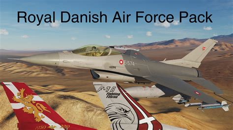 F-16AM Royal Danish Air Force Livery Pack