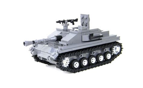 Custom WW2 German StuG Tank Made W/ Real LEGO® Bricks