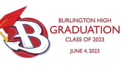 Burlington High School Graduation, Class of 2023 - YouTube