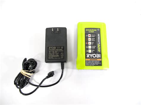 Ryobi 40v Lithium Ion Battery Charger OP404VNM With Power Cord OEM