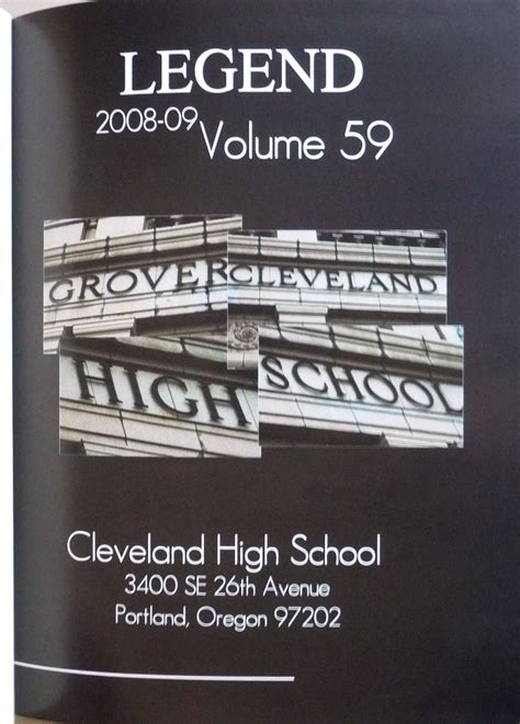 Cleveland High School [Portland, Oregon] 2009 Yearbook - Legend: Very ...