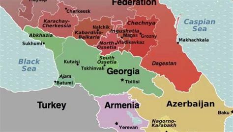 Georgia Country In World Map