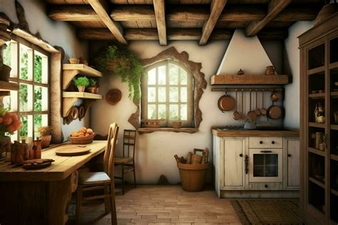 Village House Interior Stock Photos, Images and Backgrounds for Free ...