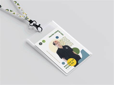 ID Card & Lanyard NDX on Behance