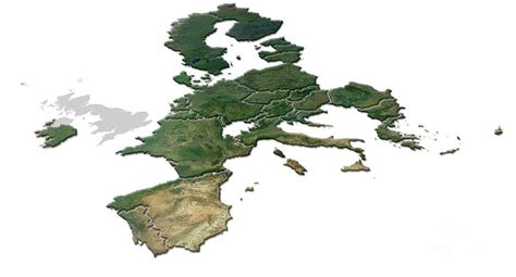 Map Of The European Union After Brexit Photograph by Planetary Visions Ltd/science Photo Library ...