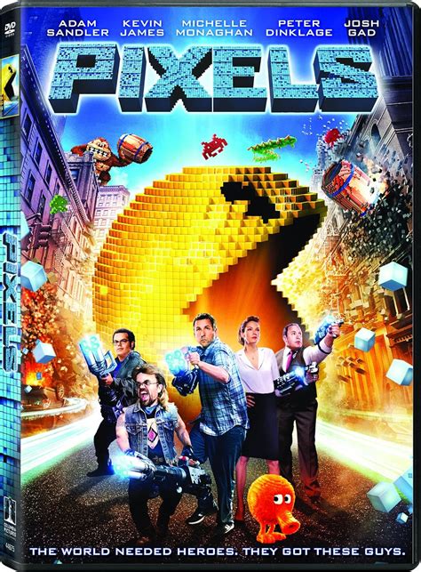 Amazon.com: Pixels: Adam Sandler, Kevin James, Michelle Monaghan, Peter ...