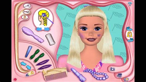 Barbie Magic Hair Styler for the PC | Barbie salon de belleza, Frases de motivacion diaria, Barbie