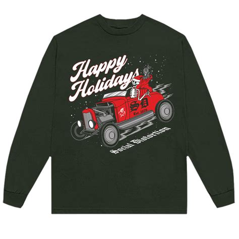Skelly Saltbox Sleigh Longsleeve – Social Distortion Official Store