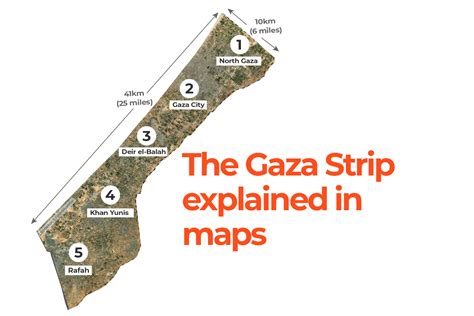 The Gaza Strip explained in maps