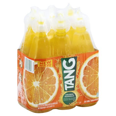 Tang Orange Soft Drink 6.75 oz Bottles - Shop Juice at H-E-B