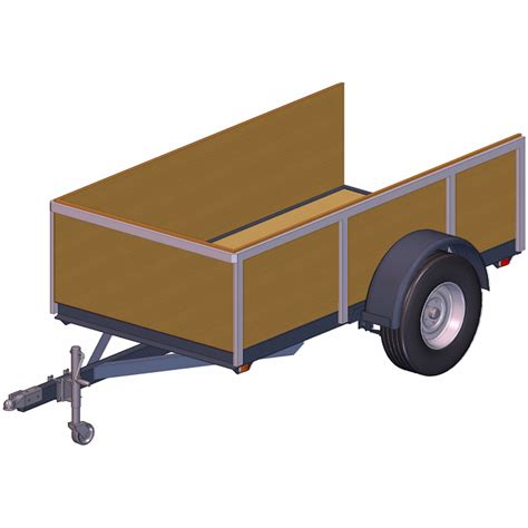 4x8 Utility Trailer Plans – 3500 Lbs, Many Great Options