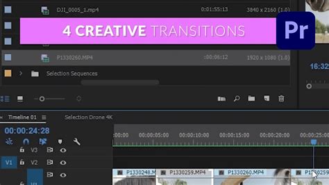 Premiere Pro Tutorial: Creative Transitions | CreatorGalaxy