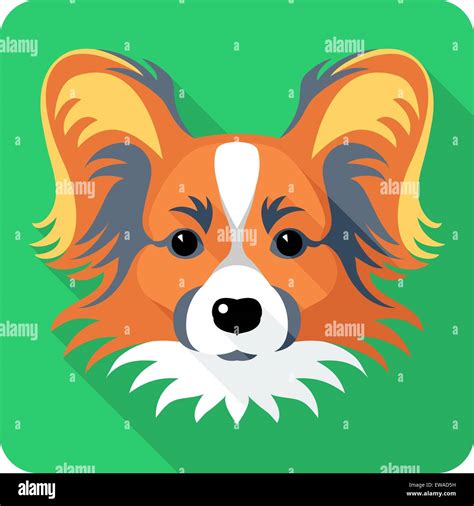 dog Chinese Crested icon flat design Stock Vector Image & Art - Alamy