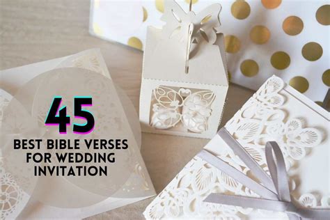 45 Best Bible Verses For Wedding Invitation – Bible Verses of the day