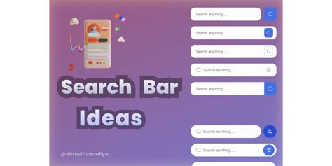 Search Bar Ideas | Figma