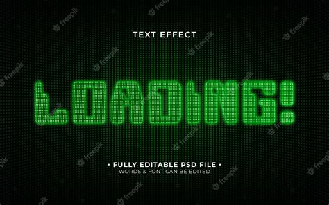 Premium PSD | Screen text effect