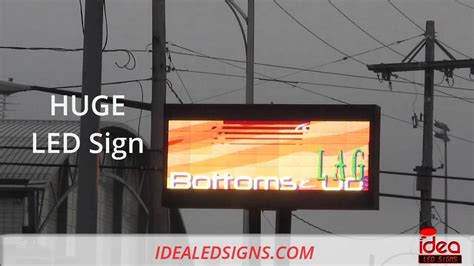 IDEA LED Signs Showcase | Outdoor LED Message Boards - YouTube