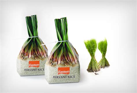 Rice package design on Behance