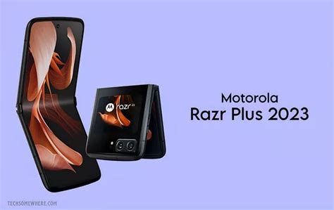 Motorola Razr Plus 2023 Price, First Look, Specs, leaked Features ...