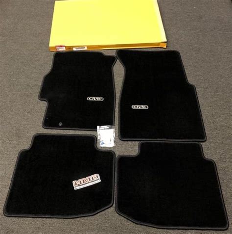 EK 96-00 Civic 2Dr-Coupe Brand New OEM Honda Black Floor Mats ...