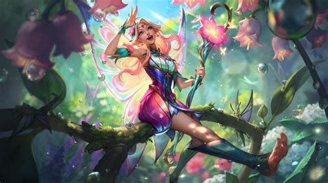 ArtStation - Faerie Court Lux Splash Art in 2024 | League of legends ...