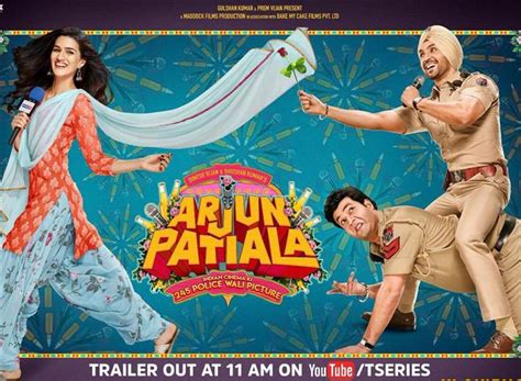 Arjun Patiala Trailer ft. Kriti Sanon, Diljit Dosanjh is hilarious Hindi Movie, Music Reviews ...