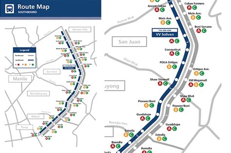 Via Bus Route Map - United States Map