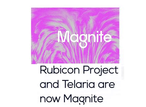 Rubicon Project y Telaria crean Magnite - ProgPublicidad