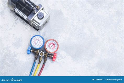 Tools for Air Conditioning Repair and Maintenance Stock Image - Image of temperature, electrical ...