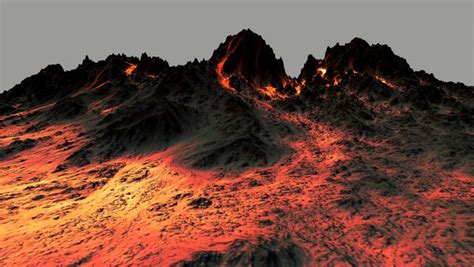 Volcano 3D model - TurboSquid 1638205