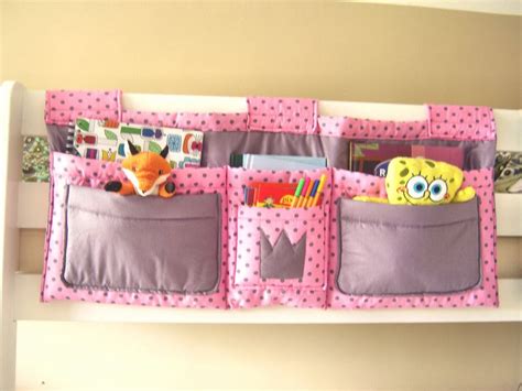 Bettutensilo "Leonie" von Yvi & Maart auf DaWanda.com Bunk Bed Rooms, Hanging Organizer, Vide ...