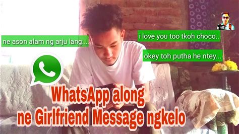 Karbi funny video | Ne Girlfriend Message | by kimrich TV - YouTube