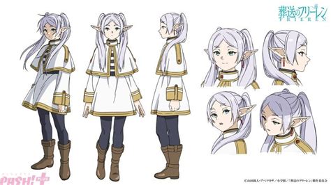 Main Anime Character Visuals for Frieren! | Anime character design ...